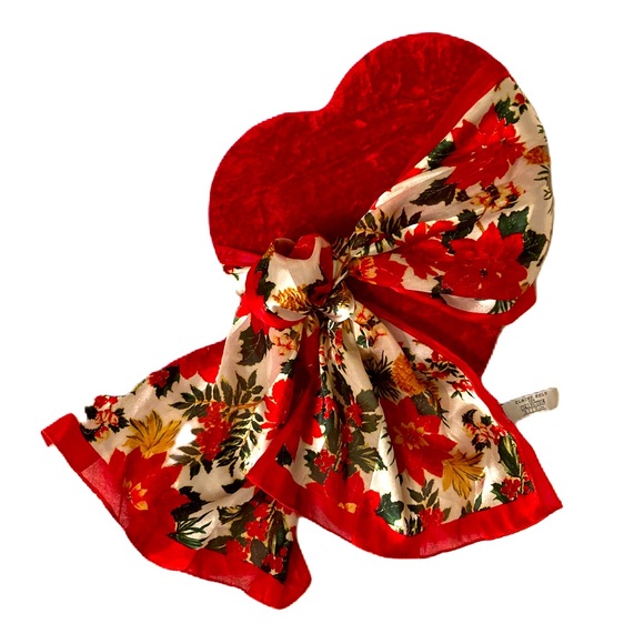 Elaine Gold Accessories - Gift Sale❣️Holiday Collectible Elaine Gold Red Scarf